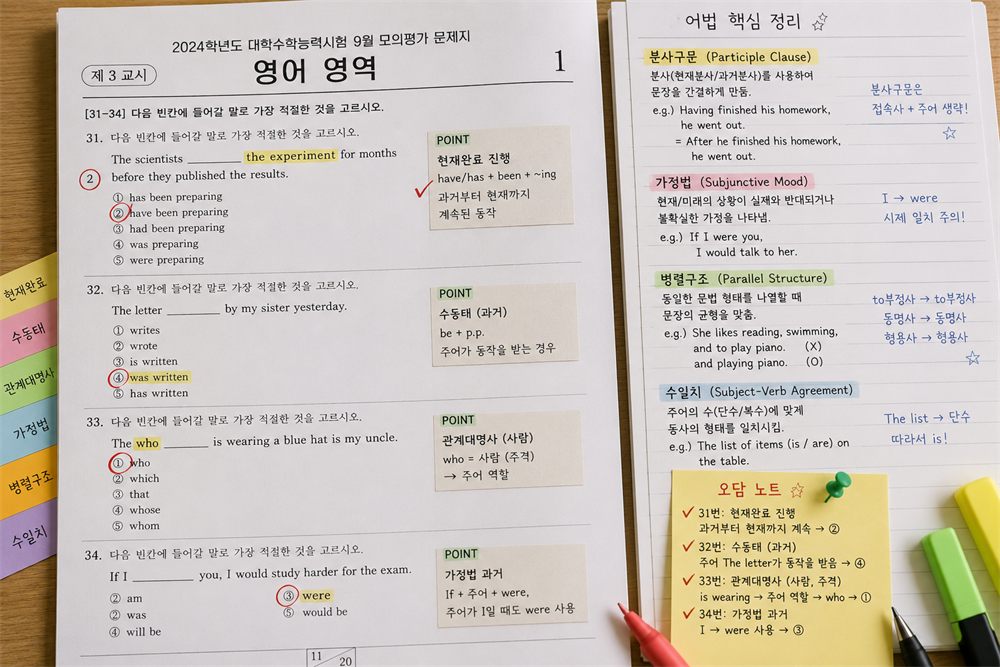 고등 어법 - 수능·내신 어법 핵심 정리