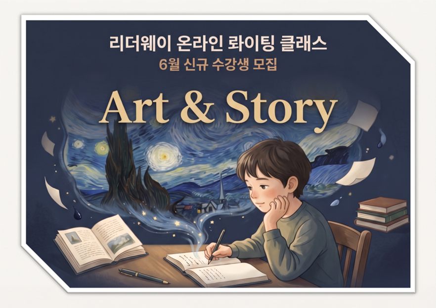 Art & Story - 명화 감상과 스토리 완성 글쓰기 수업